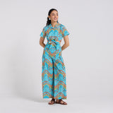 Tropical Knot Cotton Co-ord Set