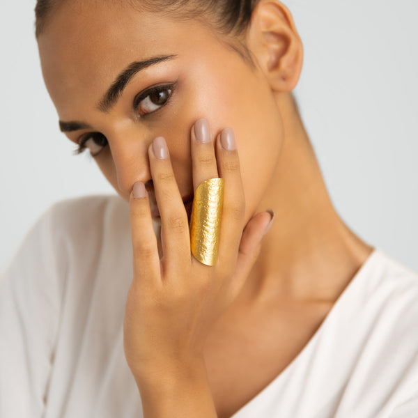 Statement Ring - Gold